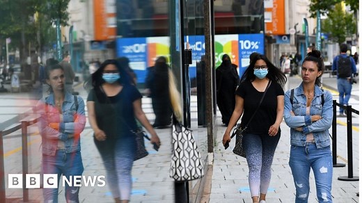 Coronavirus: Shops reopen in Wales with social distancing