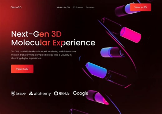 3D Website - 3D Design