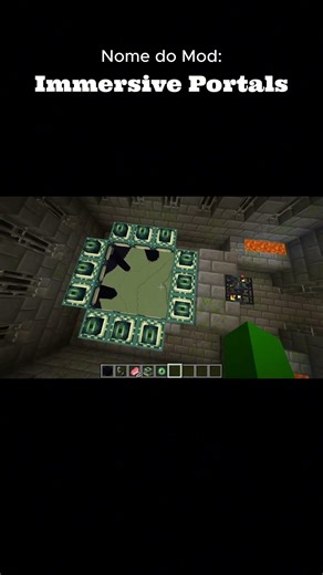 Immersive Portals #minecraft #immersiveportals #gaming