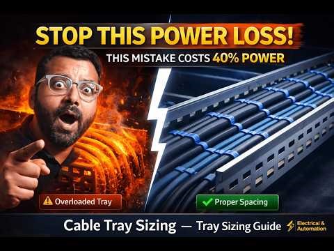 Cable Tray Sizing & Engineering Guide: Thermal, Load & Structural Calculations Explained