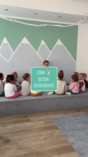 Ostern naht: Die perfekte Geschichte von fünf kleinen Hasen! 🐰🤚