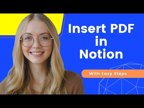 How To Embed PDF in Notion