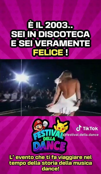 Il festival della dance: rivivi il 2003 con gioia