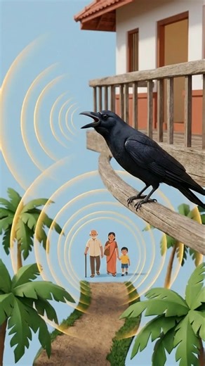 കാക്ക കരഞ്ഞാൽ വിരുന്നുകാർ വരുമോ? 🐦‍⬛ The Secret Science! 🏠🚨