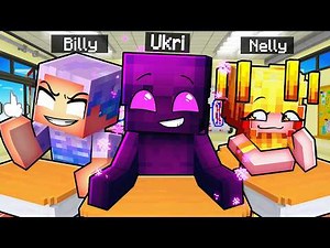 Going to school as a BABY MONSTER in Minecraft!