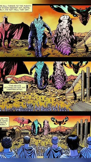 What if Ghidorah was a hero and not a villain? 🤔 #godzilla #usashorts