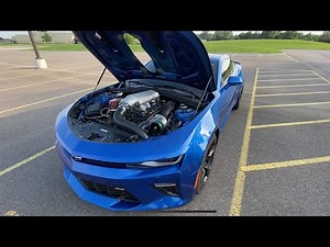 Holley Hi Ram Install For 2016-2021 6th Gen Camaro SS