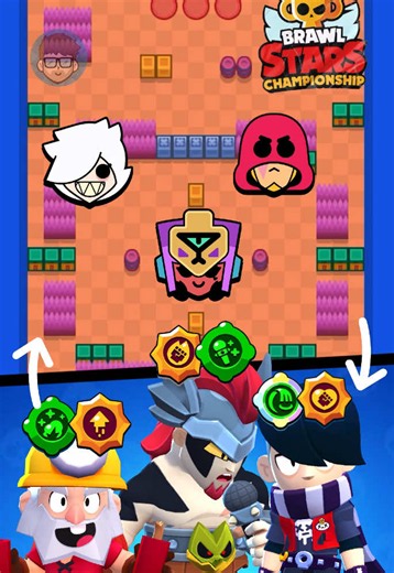 TOP brawler sfida championship brawl stars. Questi sono i miei consigli per le mappe con gadget e starr power. Brawler leggendario, mitico ecc: edgar, emz, dynamike, pierce, chuck, damian, frank, starr nova, sirius ecc. I consigli posso essere utili anche per il 2026, 2027, 2028, 2050 ecc. Hai vinto? #italia #videogiochi #brawlstars #supercell #gameplay