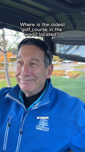 Where’s the oldest golf course in the world? We asked the team (and some golfers 😜) and safe to say we’re working with some pro’s!! #knollwoodgolfclub #golfcourse #Q&A | Knollwood Golf Club