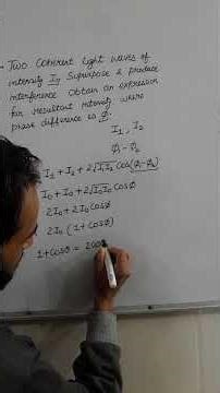 class 12 physics wave optics interference numerical #boardexams