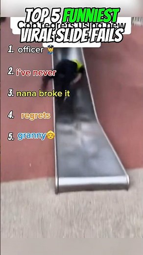 Top 5 Funniest Slide Fails Caught on Camera! 😂🛝