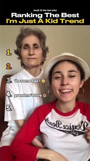 Ranking The Best I'm Just A Kid Trend Part 24 (new) #trend #shorts #nostalgia