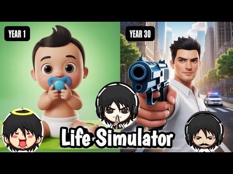 Life Simulator: 1 to 100 year