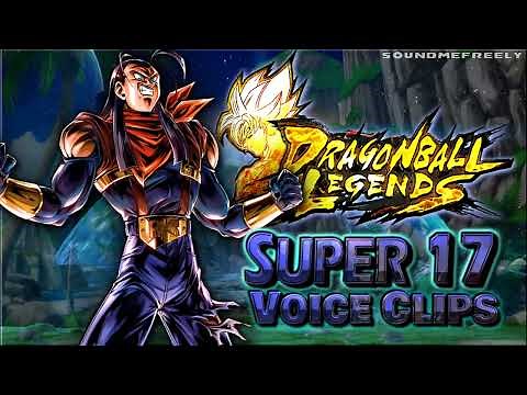All Super Android 17 Voice Clips • Dragon Ball Legends • Voice Lines (Chuck Huber) - ENGLISH