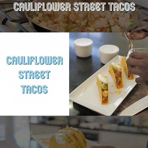 Cauliflower Tacos! One of my vegan faves. Grab the recipes at DariusCooks.TV! | DariusCooks