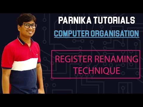 L 54: REGISTER RENAMING TECHNIQUE