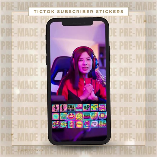 Tiktok Live Stream Stickers: Comic Book Speech Bubbles (digital Download) - Etsy UK