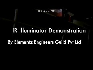 IR Illuminator with Raspberry Pi NoIR Camera - Demonstration Video
