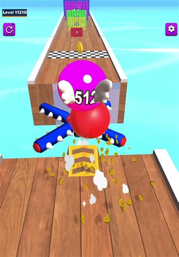 2048 Colors Ball Run 💸🎱❤️ All Levels Gameplay Walkthrough Android, iOS
