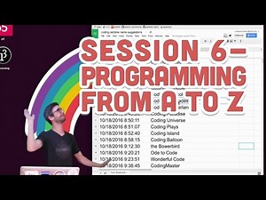 Live Stream #64: Session 6 - Programming from A to Z