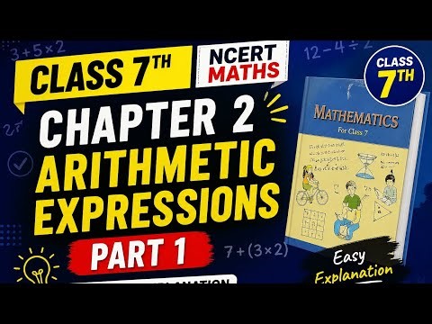 Class 7th ncert|maths| chapter 2 arithmetic expression