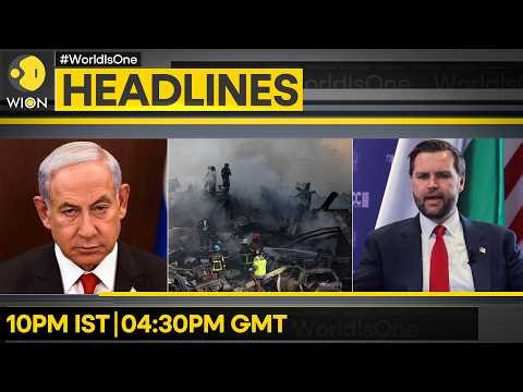 JD Vance Warns Iran Not To 'Play' US | Reports: Israel-Lebanon Talks on Tuesday | WION Headlines