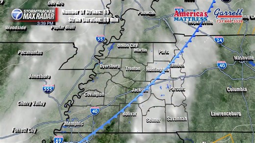 Radar Update 6:34 PM CST: A cold front continues moving E and SE progressively across West TN. the pre-frontal trough which was associated with the convection has already moved into Middle TN. Temps will fall steadily through the remainder of the evening, winds will pick up from the NW behind the physical cold front | Moe Shamell - WBBJ