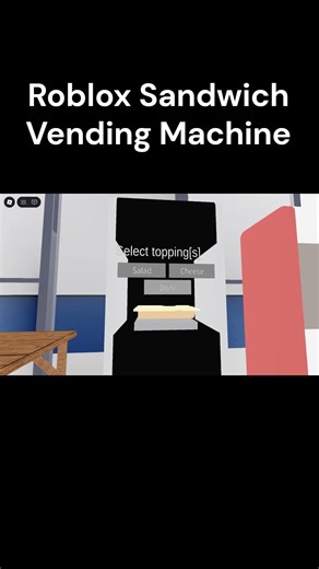 roblox sandwich vending machine at Cortex Elevators Tower
