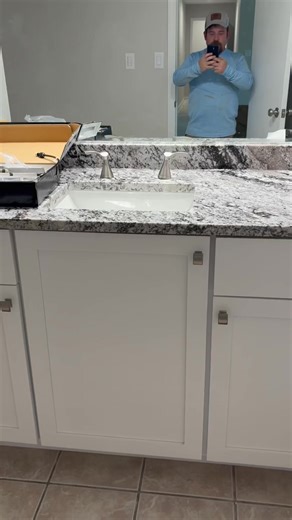 P&D Plumbing Solutions When you’ve got a certified faucet gremlin on the crew, you don’t even need to move the cabinets! 🤣 Dawson slid under that sink like he was born in the plumbing aisle at Lowe’s. Kid popped out with the faucet installed, a thumbs-up, and probably a snack he found under there from 2009. If you need faucets installed, leaks fixed, or tiny humans to slip where full-grown plumbers can’t… We got you. 😎💧 #FaucetGremlin #PNDPlumbingSolutions #FuturePlumber #TinyButMighty #Plumb