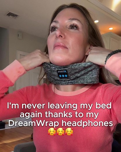 106 reactions · 1K shares |  No more ear discomfort with headphones in bed. ✅ Fall asleep faster, improve sleep quality, wake up refreshed.  Block out disturbing light for better rest.  US free shipping offer! | DreamWrap Sleep | Facebook