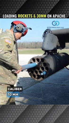 Loading ROCKET & 30MM on APACHE