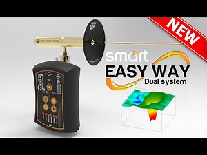 Easy way smart dual system to detect gold, precious metals, burials, caves and cavities