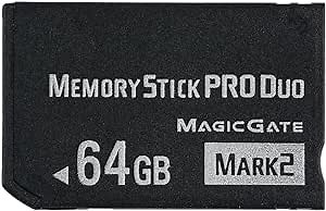 Original MS 64GB Memory Stick Pro Duo (MARK2) for PSP 1000 2000 3000 /Camera Memory Cards