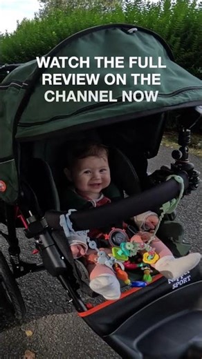 Running with the Nipper Sport | My Baby’s First Parkrun Ride