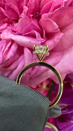 Perfect Natural Diamond Set For A Beautiful Queen Who Came All The Way From Adelaide! #oval #hiddenhalo #wow #rings #diamondrings #jewellery #jewelry #engagement #wedding #emeraldcut #weddingrings #love #jeweller #sydneyjeweller #bigdiamond #proposal #married | Big Diamond Fine Jewellery | Facebook