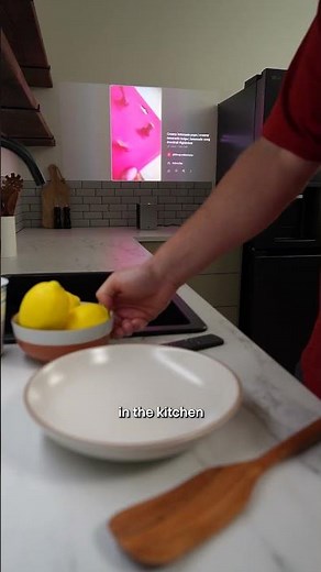 LG's Ultra Short Throw 4K Projector