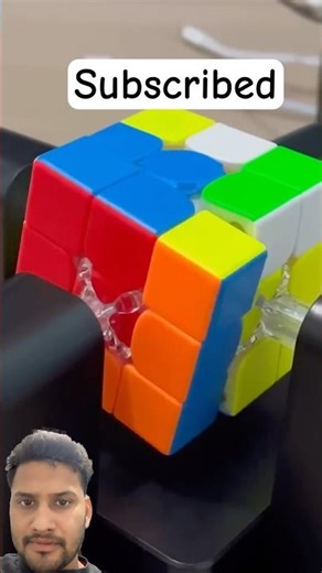 How to solve cube to robotic machine #rubikscube #cubing #cube #rubik #impossiblecube #speedcube
