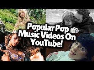 This week's ranking of the most popular Pop music videos on YouTube.- OCTOBER 2024!