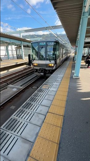 【海南駅】当たり外れが激しい…223系（紀勢本線）に乗り込むシーン#海南