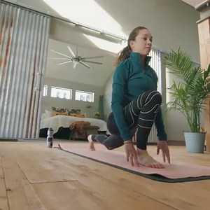 6.2K views | Go from namastay-in-bed to kicking asana with this Olympian's morning yoga routine! | Sleep Number | Facebook