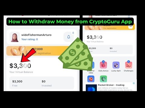 How to Withdraw Money from Cryptoguru App (2025) - Full Guide