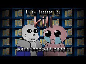 Isaac and Sans bringing chaos on Item asylum