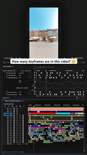 360° Hyperlapse Premiere Pro Timeline ✂️🇵🇱