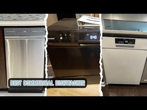 5 Best Commercial Dishwashers in 2026: Fast, Sanitizing, and Built to Last