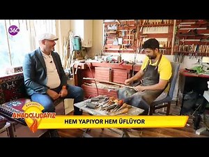 Neyzen Yavuz Kenarda - Ney Merkezi - 360tv - Anadolu'dayız programı