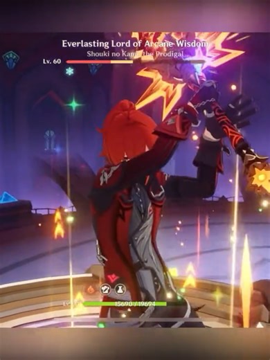 World's First Diluc Showcase in Genshin Impact