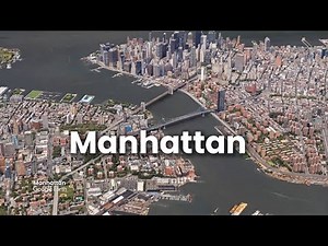 Manhattan, Nueva York, la isla más famosa del mundo, recorrido en 3D | Canal Planet In 3D