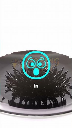 The Liquid That Grows Spikes #ferrofluid #physics