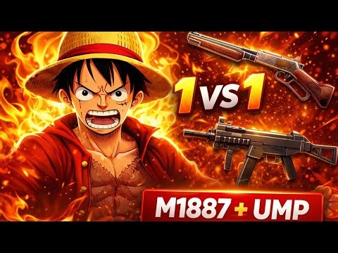 Unstoppable M1887 😈 | 1v4 Clutch Full Match Highlights | Free Fire