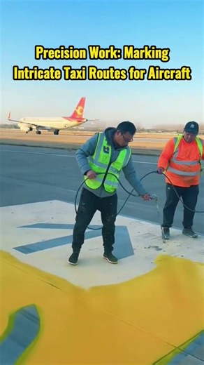 How does a plane find its way after landing? Cold spray tech ensures guidance markings are crisp